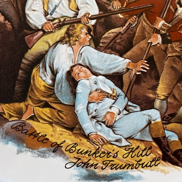 Set of 5 Collectible Pewter Plates - The Great American Revolution of 1776 - Picture 8 of 15